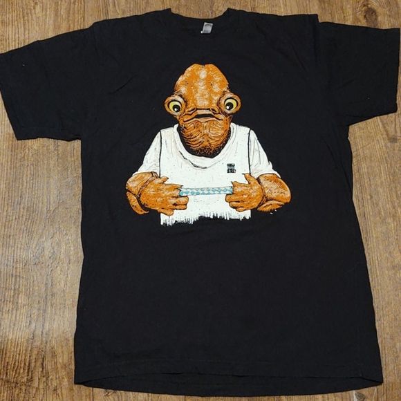 (4 for $20) Star Wars Admiral Ackbar tee